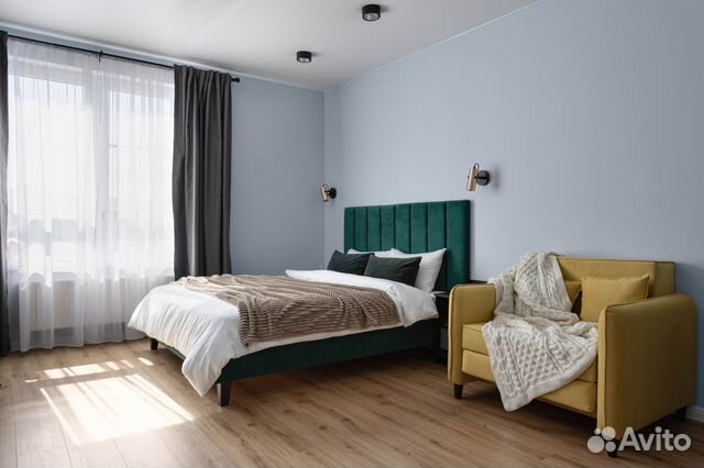 

Квартира-студия, 23 м², 2 кровати