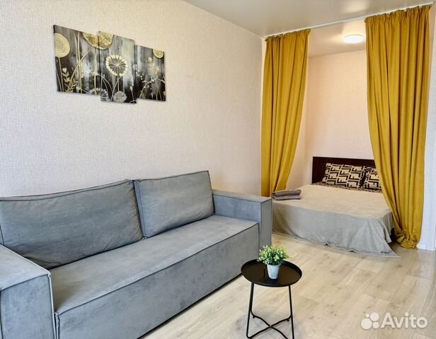 

1-к. квартира, 37 м², 2 кровати