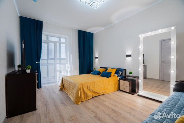 

1-к. квартира, 38 м², 2 кровати