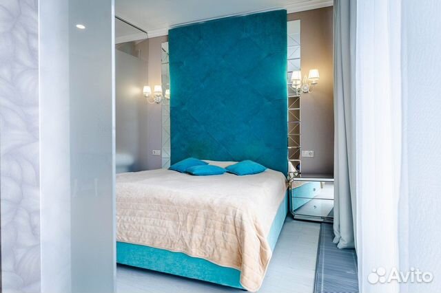 

1-к. квартира в апарт-отеле, 60 м², 2 кровати