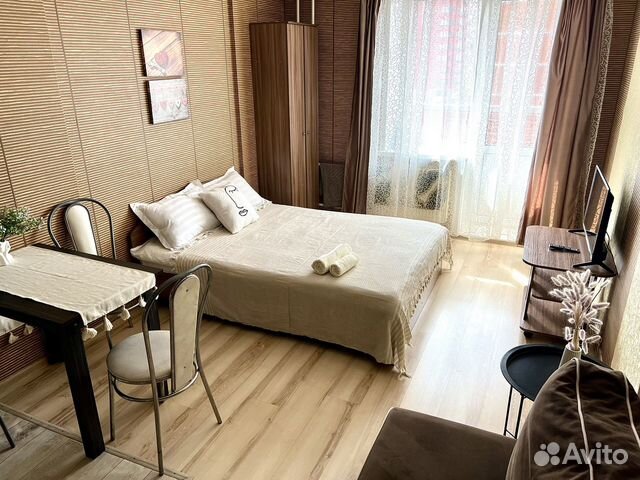 

Квартира-студия, 32 м², 2 кровати