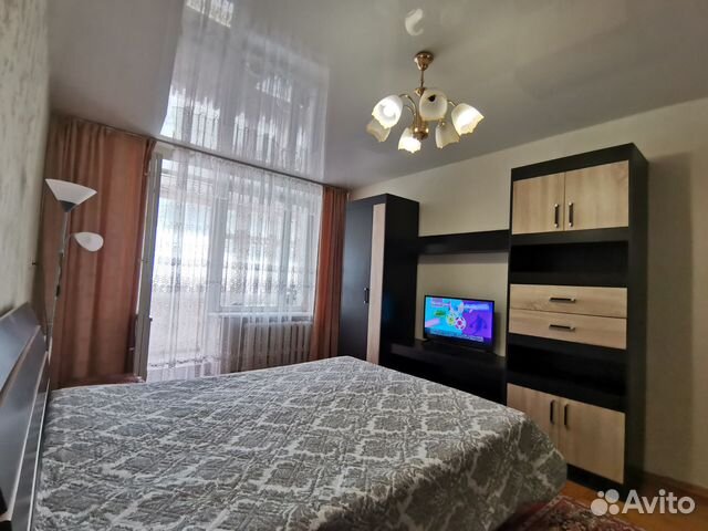 

1-к. квартира, 42 м², 2 кровати