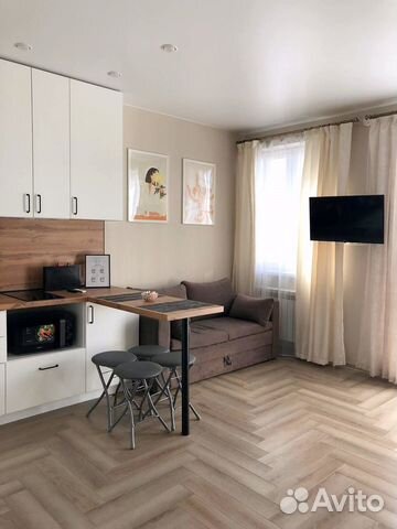 

Квартира-студия, 28,3 м², 2 кровати
