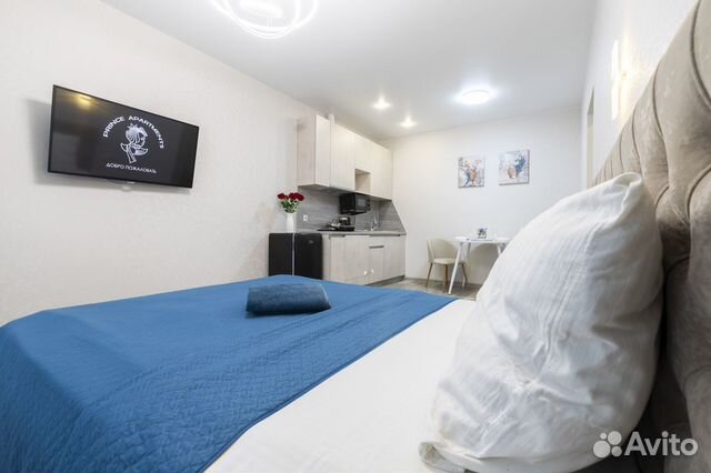 

Квартира-студия, 30 м², 2 кровати