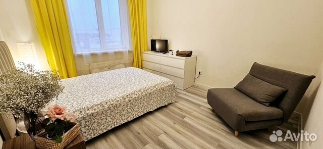 

2-к. квартира, 44 м², 3 кровати