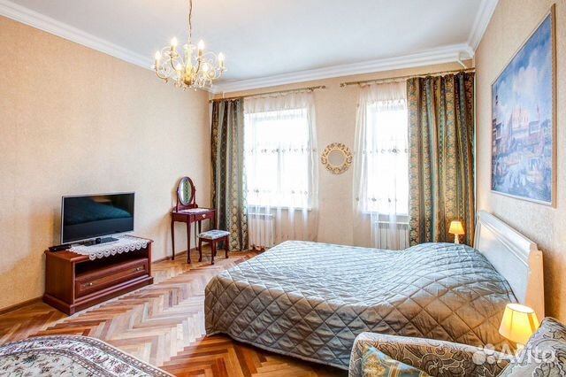 

1-к. квартира, 46 м², 2 кровати