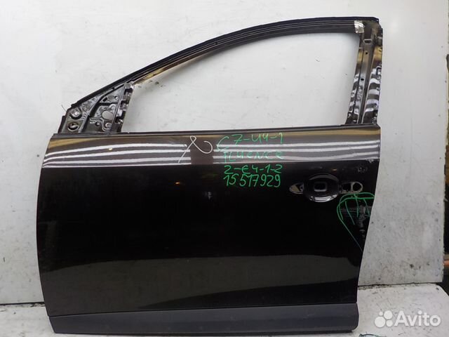 Дверь передняя левая на Renault Fluence Дверь передняя левая на Renault Fluence