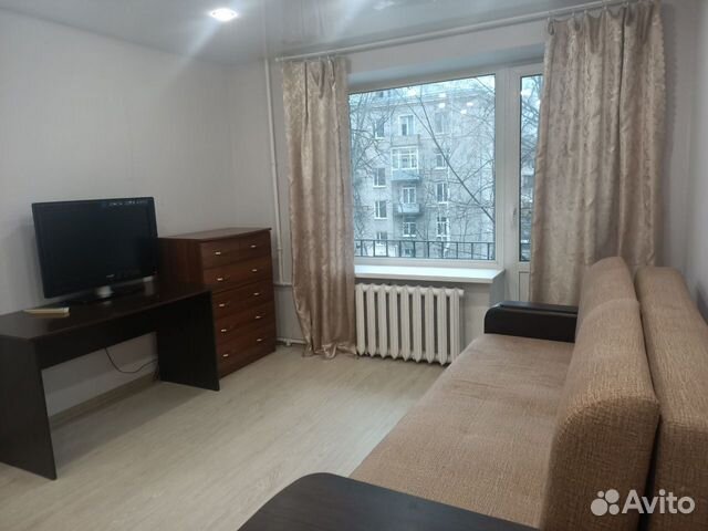 

1-к. квартира, 30 м², 2 кровати