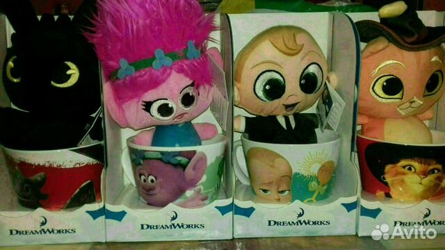 Игрушки в кружки магнит Игрушки в кружки магнит