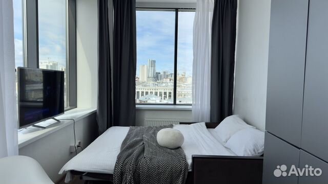 

Квартира-студия, 29 м², 1 кровать