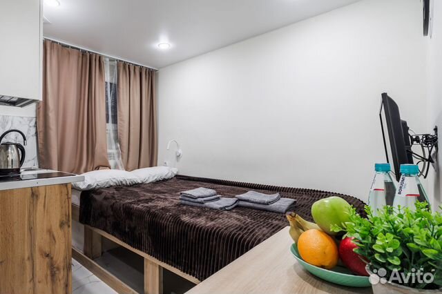 

Квартира-студия, 10 м², 1 кровать