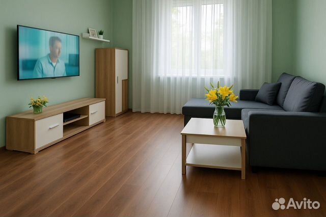 

2-к. квартира, 50 м², 2 кровати