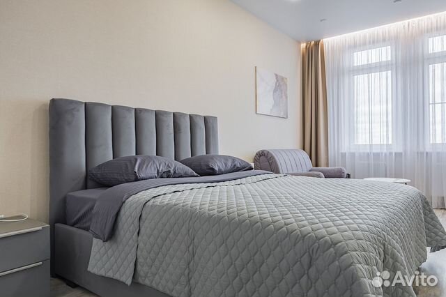 

1-к. квартира, 55 м², 3 кровати