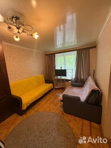 

1-к. квартира, 46 м², 3 кровати