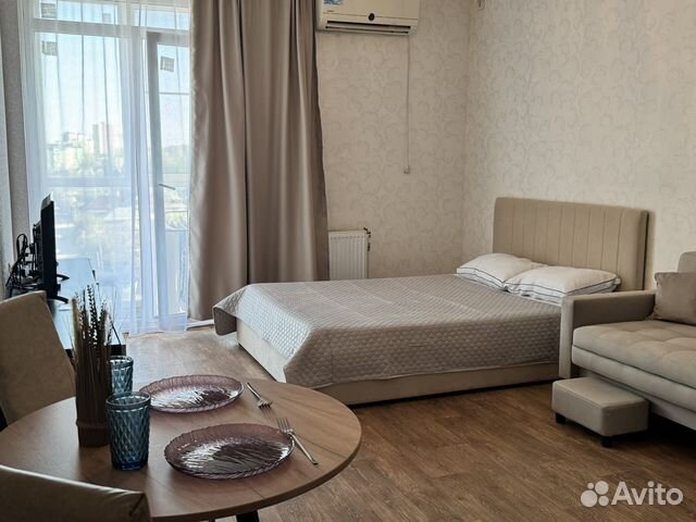 

Квартира-студия, 30 м², 2 кровати