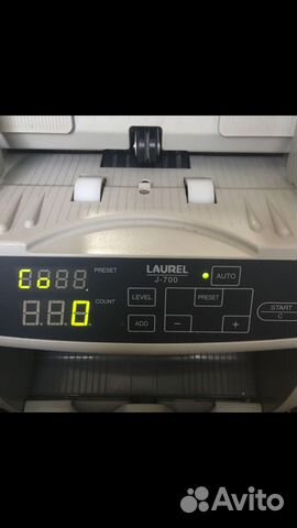 Счётчик банкнот laurel j 700