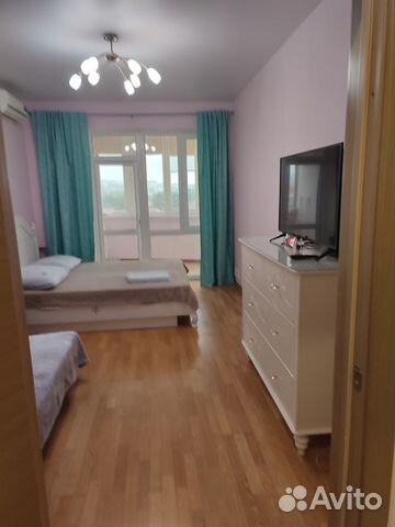 

1-к. квартира, 46 м², 2 кровати