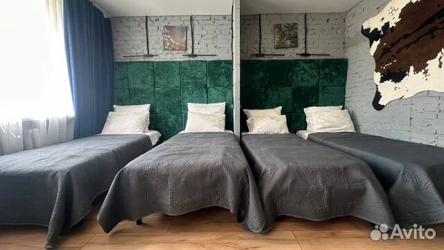 

Квартира-студия, 25 м², 4 кровати