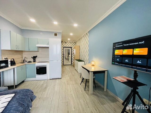 

Квартира-студия, 28 м², 1 кровать