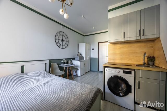 

Квартира-студия, 17 м², 1 кровать