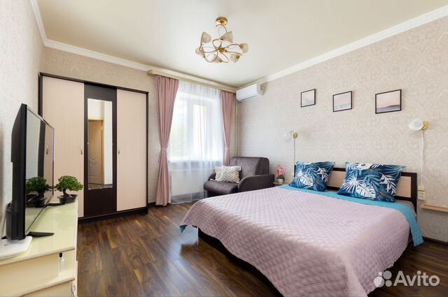 

1-к. квартира, 40 м², 2 кровати