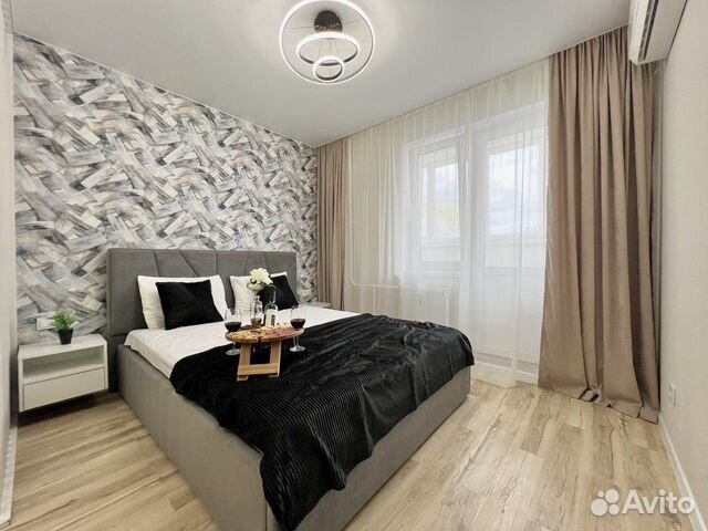 

1-к. квартира, 44 м², 2 кровати