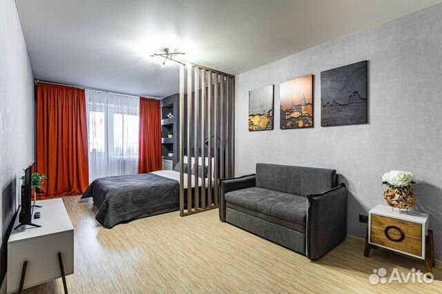 

1-к. квартира, 43 м², 2 кровати