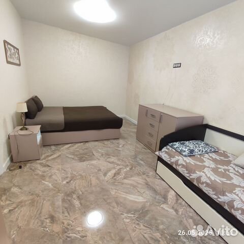 

1-к. квартира, 25 м², 2 кровати