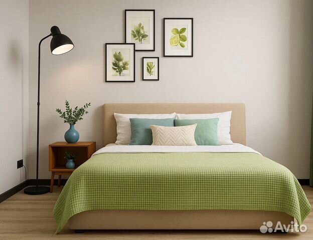

1-к. квартира, 35 м², 2 кровати