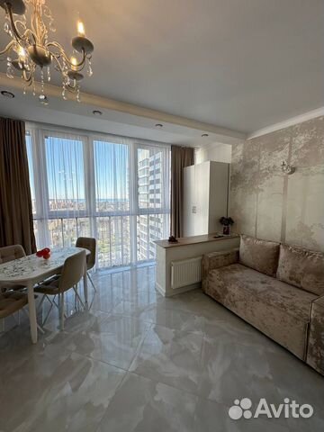 

Квартира-студия, 23 м², 2 кровати