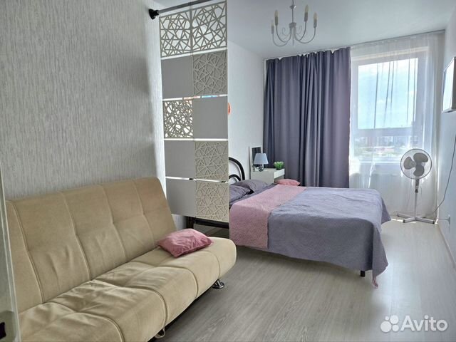 

1-к. квартира, 45 м², 2 кровати