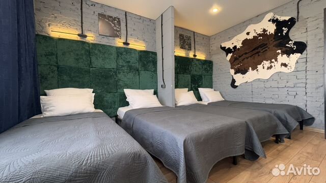 

Квартира-студия, 25 м², 4 кровати