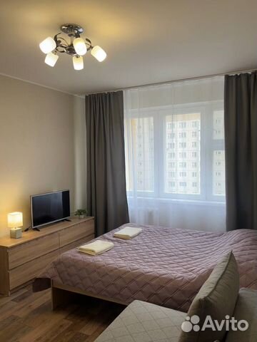 

1-к. квартира, 43 м², 2 кровати
