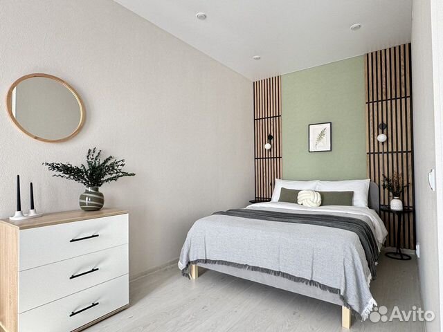 

Квартира-студия, 33 м², 2 кровати