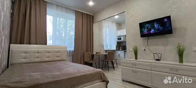 

Квартира-студия, 25,1 м², 2 кровати