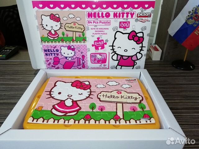 Набор паззлов Hello Kitty 2 x 42 детали Pilsan
