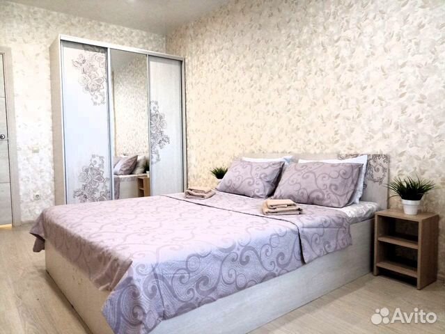 

1-к. квартира, 42 м², 2 кровати