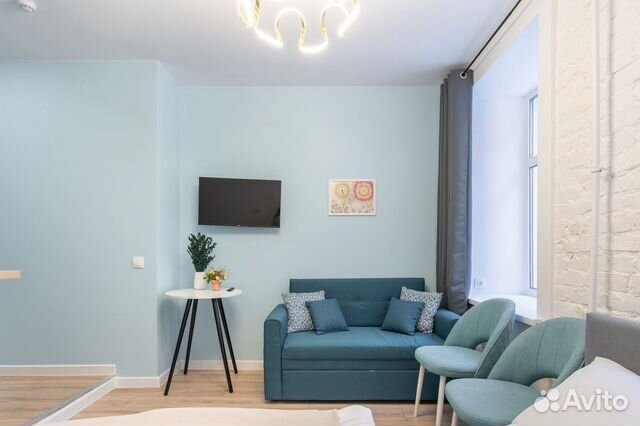 

Квартира-студия, 21 м², 2 кровати