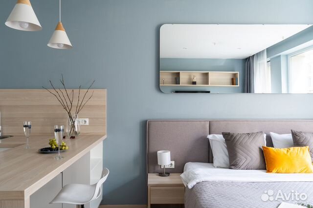 

Квартира-студия, 27 м², 1 кровать