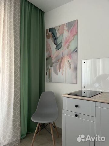 

Квартира-студия, 30 м², 1 кровать