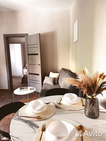 

1-к. квартира, 40 м², 2 кровати