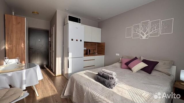 

Квартира-студия, 20 м², 2 кровати