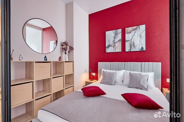 

1-к. квартира, 45 м², 2 кровати