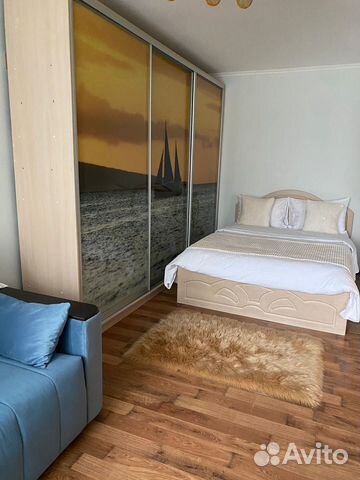 

1-к. квартира, 42 м², 2 кровати