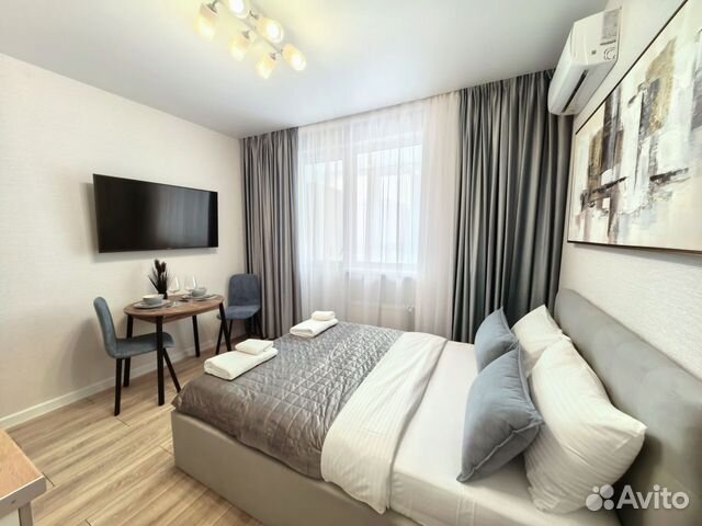

Квартира-студия, 27 м², 2 кровати