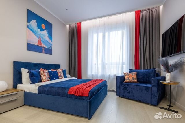 

Квартира-студия, 25 м², 2 кровати