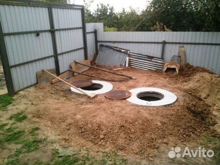 Септик под ключ, продажа жби