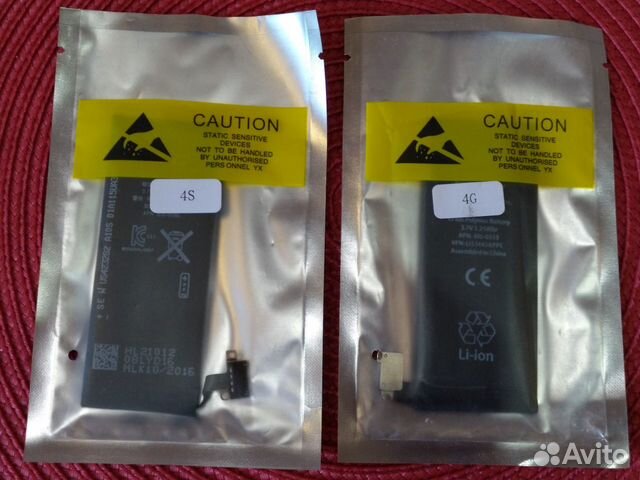 Аккумуляторы для iPhone 4,4s