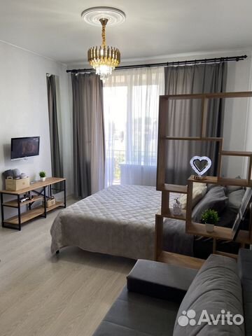 

Квартира-студия, 25 м², 2 кровати