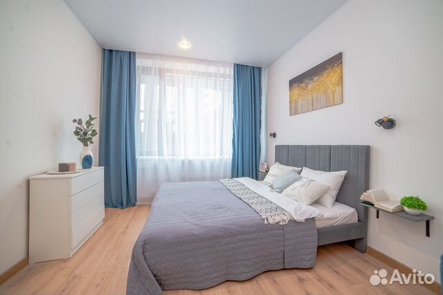 

Квартира-студия, 37 м², 2 кровати